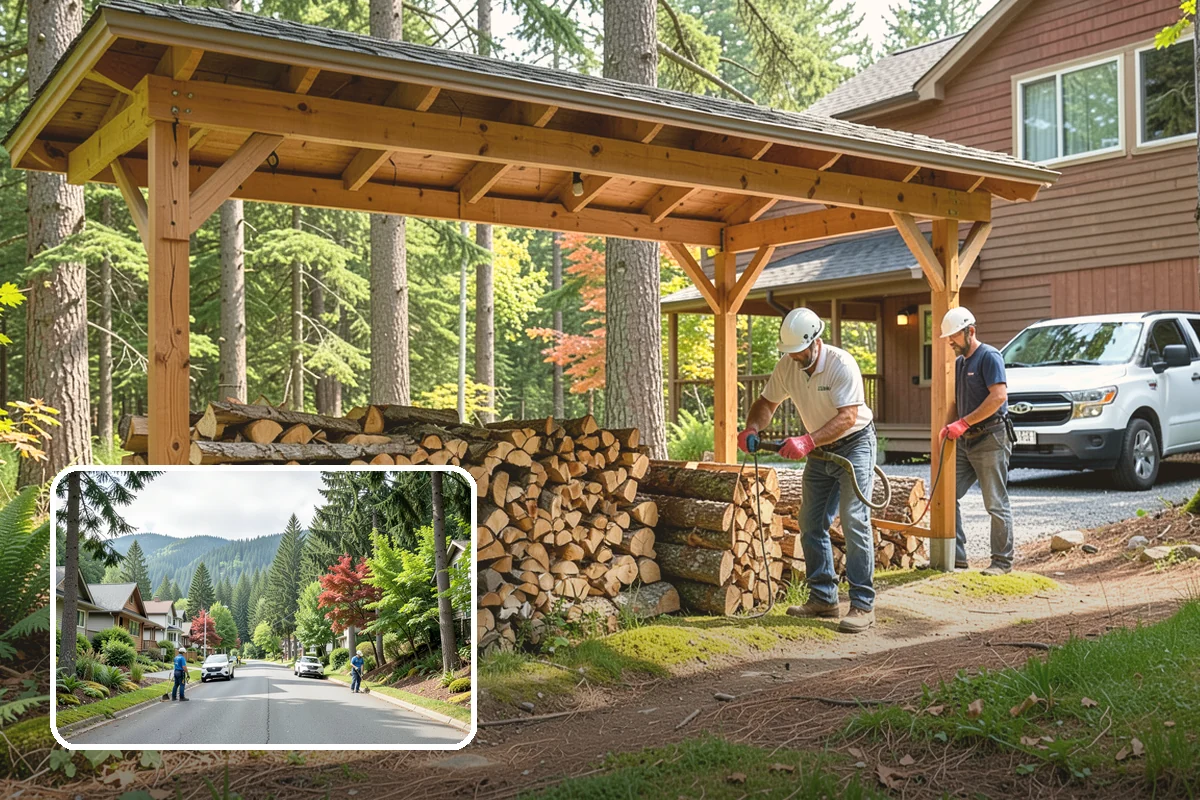 Commercial Firewood Supply in Darrington, Snohomish County, WA - Consistent seasoned quality across every load