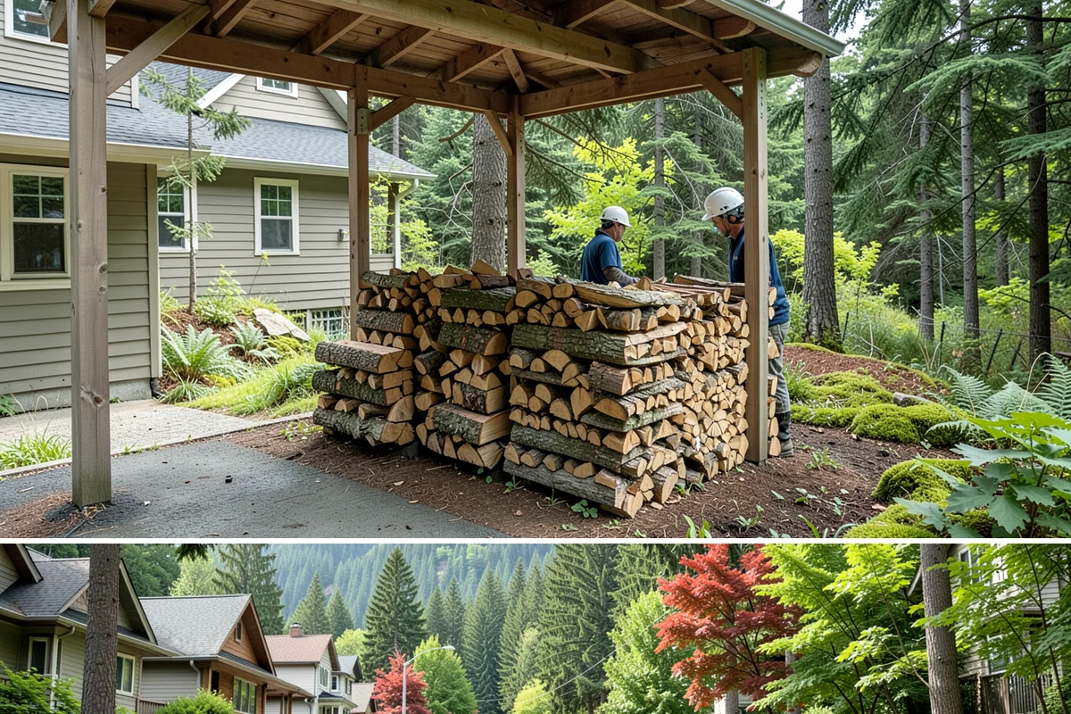 Commercial Firewood Supply in Darrington, Snohomish County, WA - Set up a commercial supply agreement before your busy season so deliveries are locked in when you need them most.