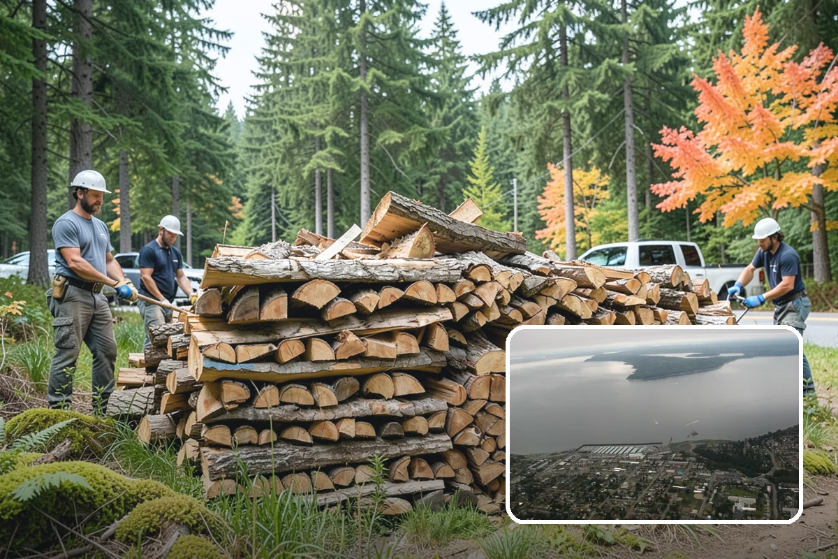 Commercial Firewood Supply in Des Moines, King County, WA - Consistent seasoned quality across every load