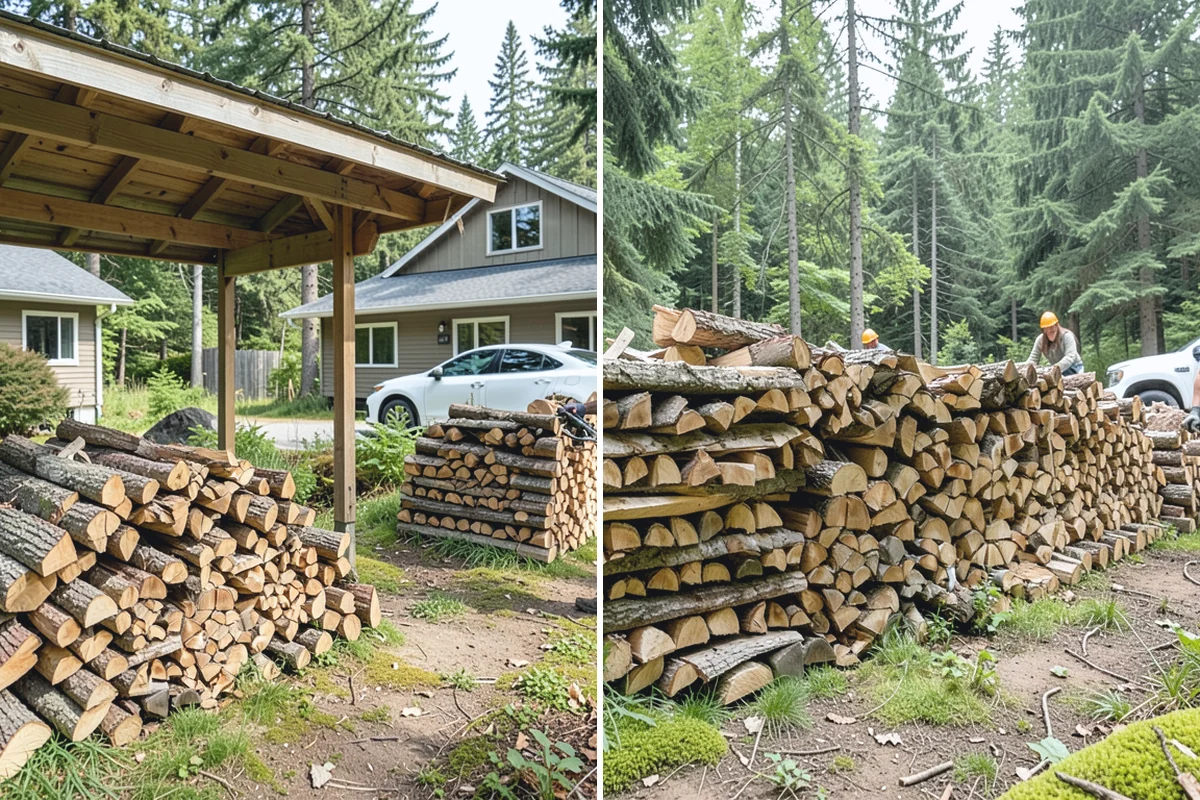Commercial Firewood Supply in Des Moines, King County, WA - We assess your business's volume and frequency needs