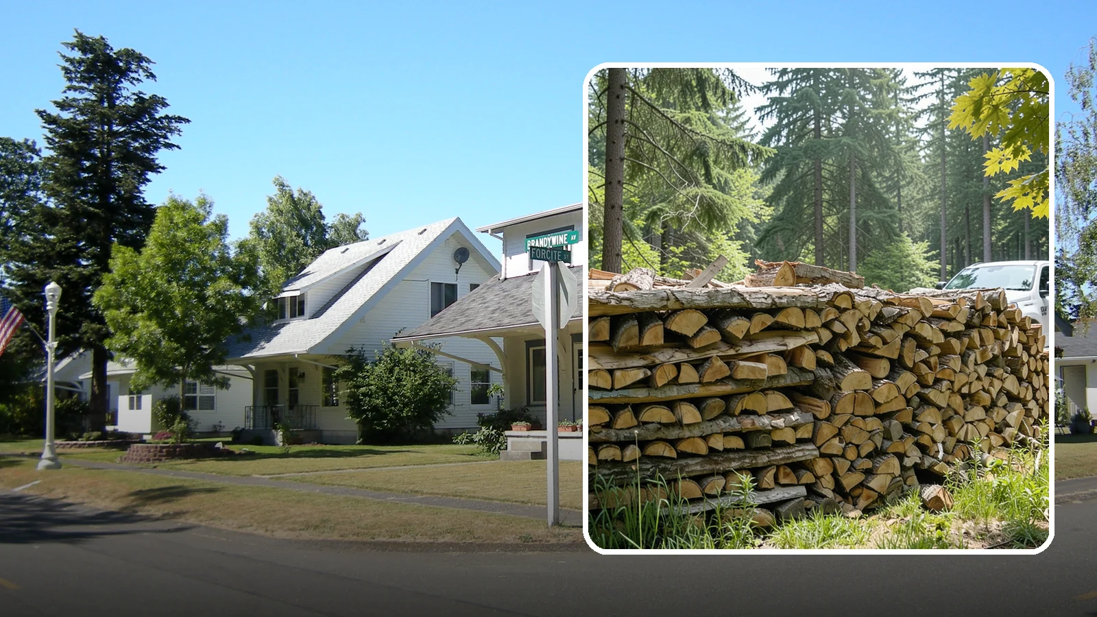 Commercial Firewood Supply in DuPont, Pierce County, WA - We provide reliable, high-volume firewood supply to businesses that need consistent quality and dependable delivery schedules.