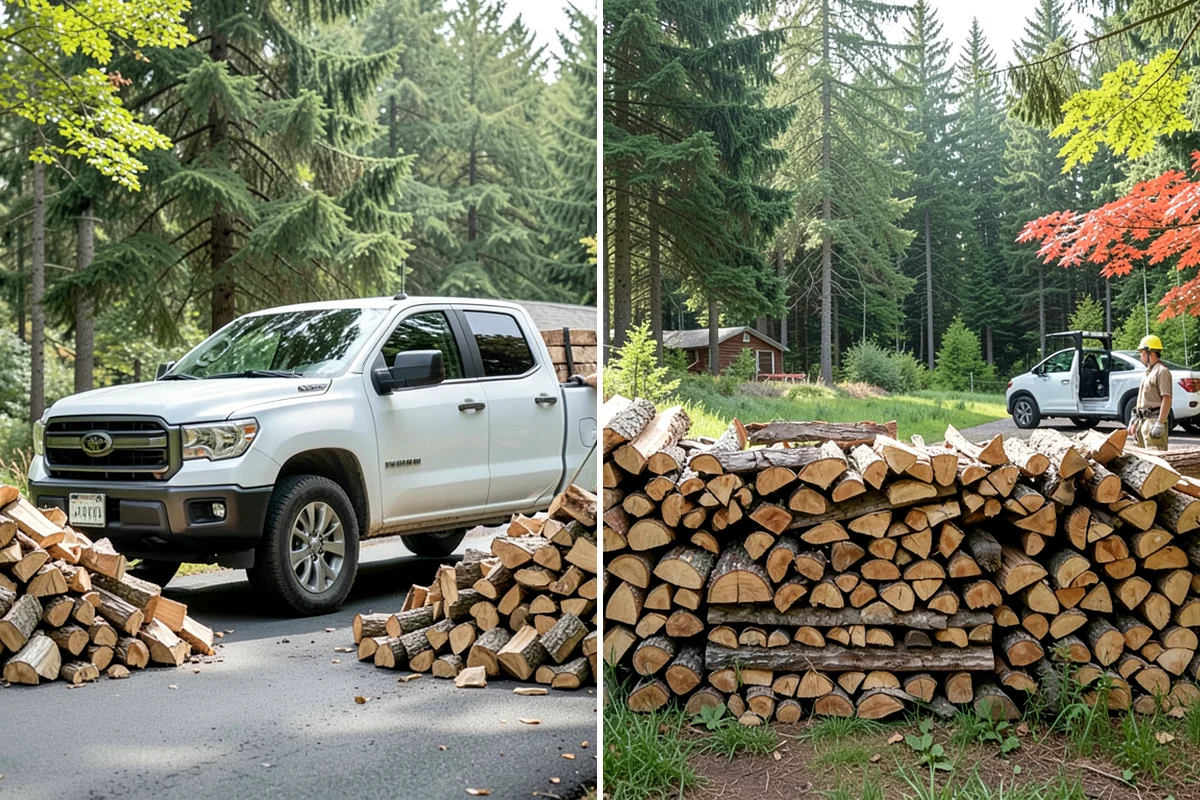 Commercial Firewood Supply in DuPont, Pierce County, WA - We assess your business's volume and frequency needs