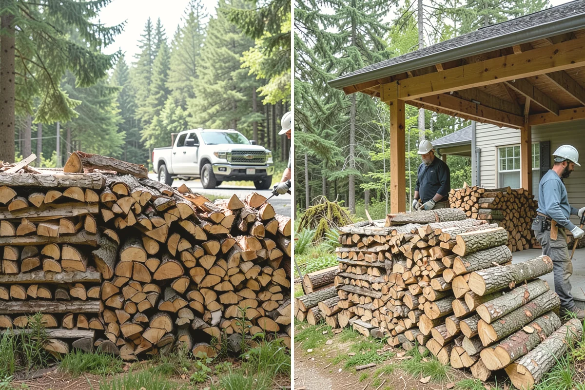 Commercial Firewood Supply in Duvall, King County, WA - We assess your business's volume and frequency needs