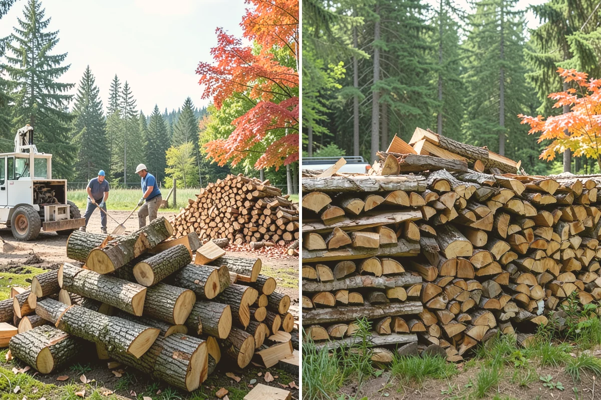 Commercial Firewood Supply in Eatonville, Pierce County, WA - We assess your business's volume and frequency needs