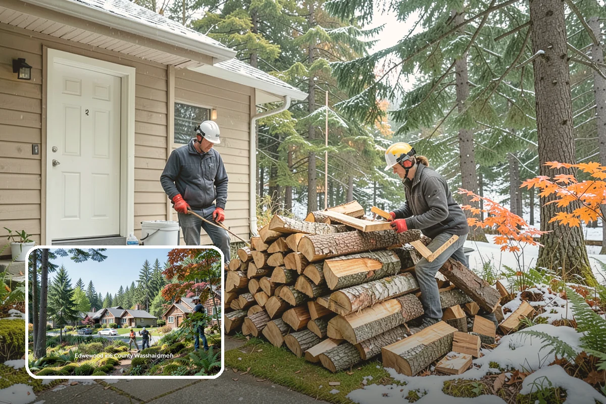 Commercial Firewood Supply in Edgewood, Pierce County, WA - Consistent seasoned quality across every load