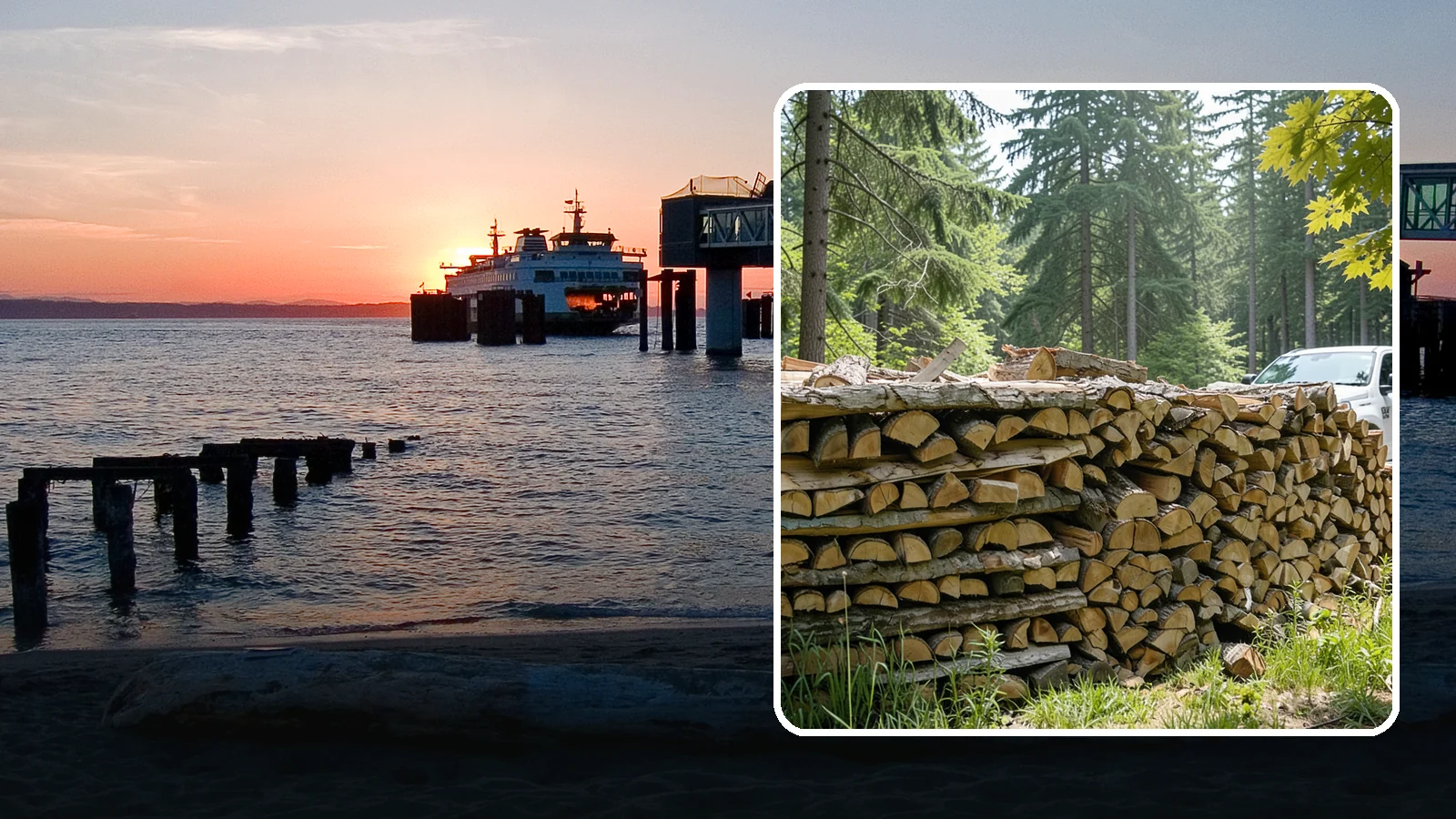 Commercial Firewood Supply in Edmonds, Snohomish County, WA - We provide reliable, high-volume firewood supply to businesses that need consistent quality and dependable delivery schedules.