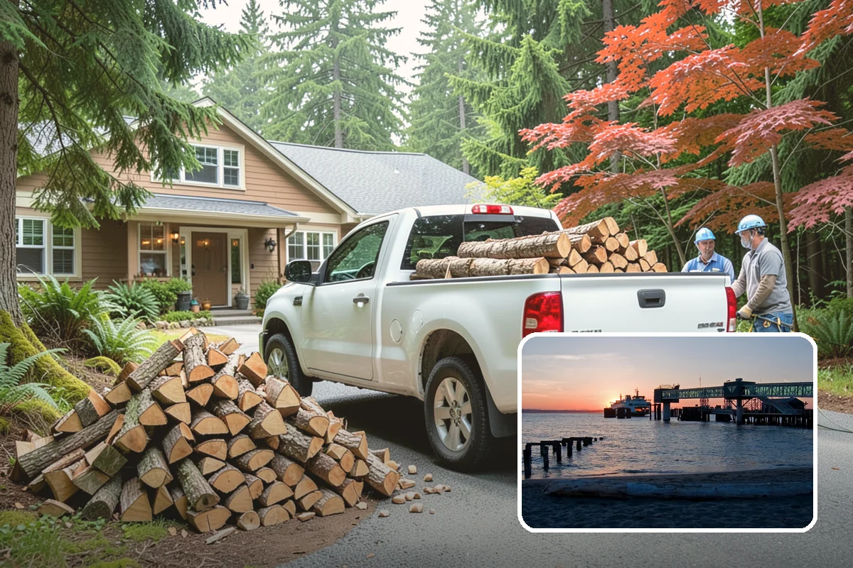 Commercial Firewood Supply in Edmonds, Snohomish County, WA - Consistent seasoned quality across every load