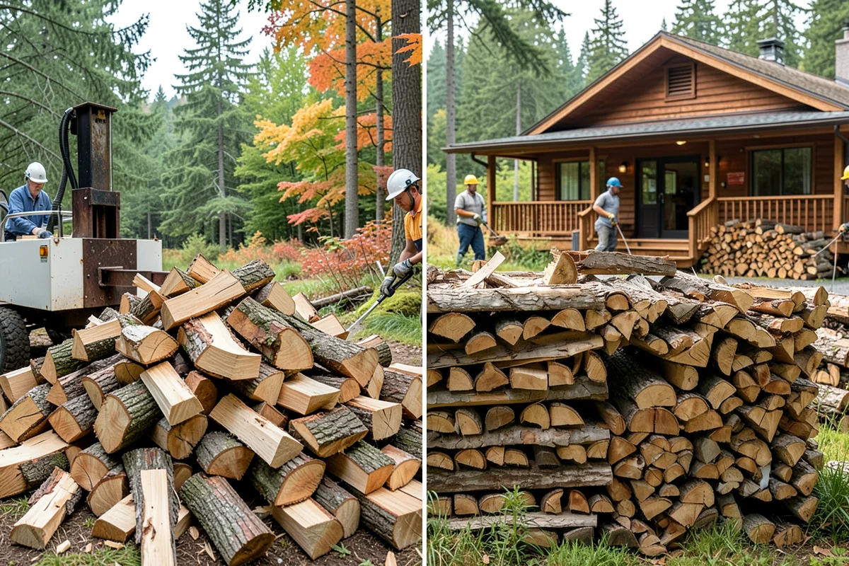 Commercial Firewood Supply in Enumclaw, King County, WA - We assess your business's volume and frequency needs