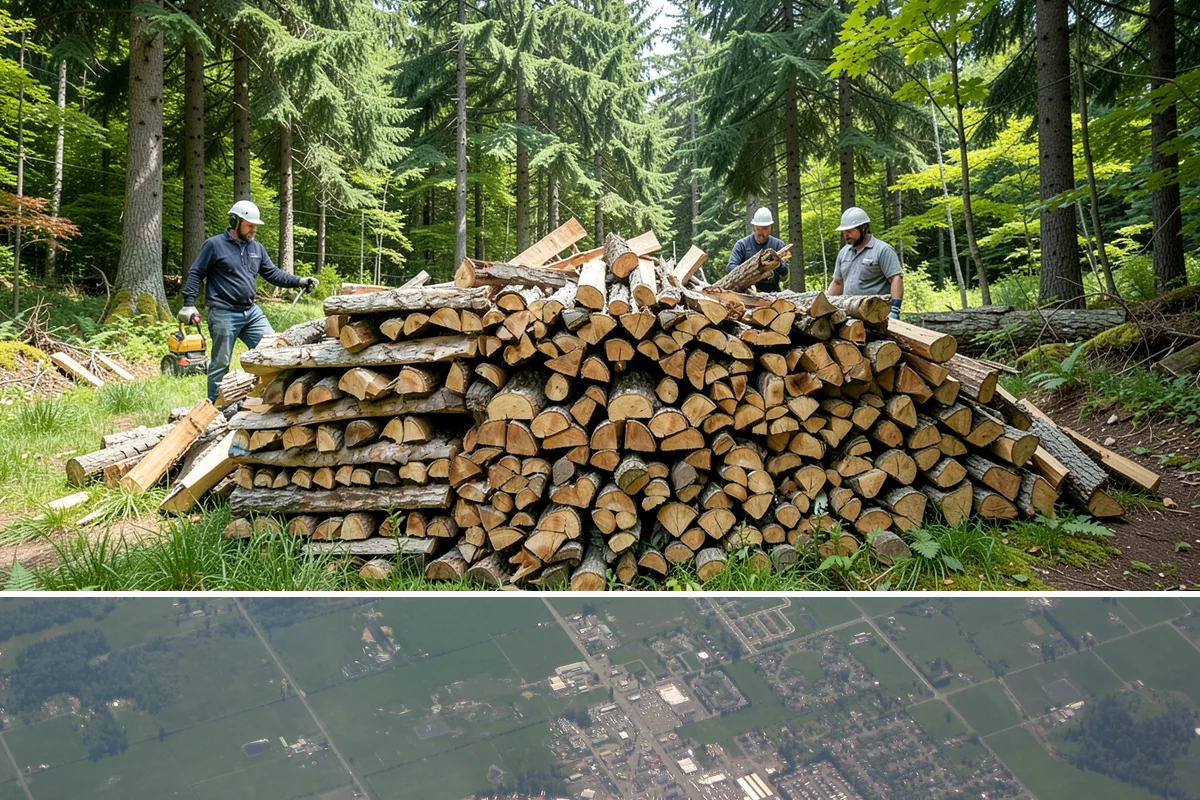 Commercial Firewood Supply in Enumclaw, King County, WA - Set up a commercial supply agreement before your busy season so deliveries are locked in when you need them most.