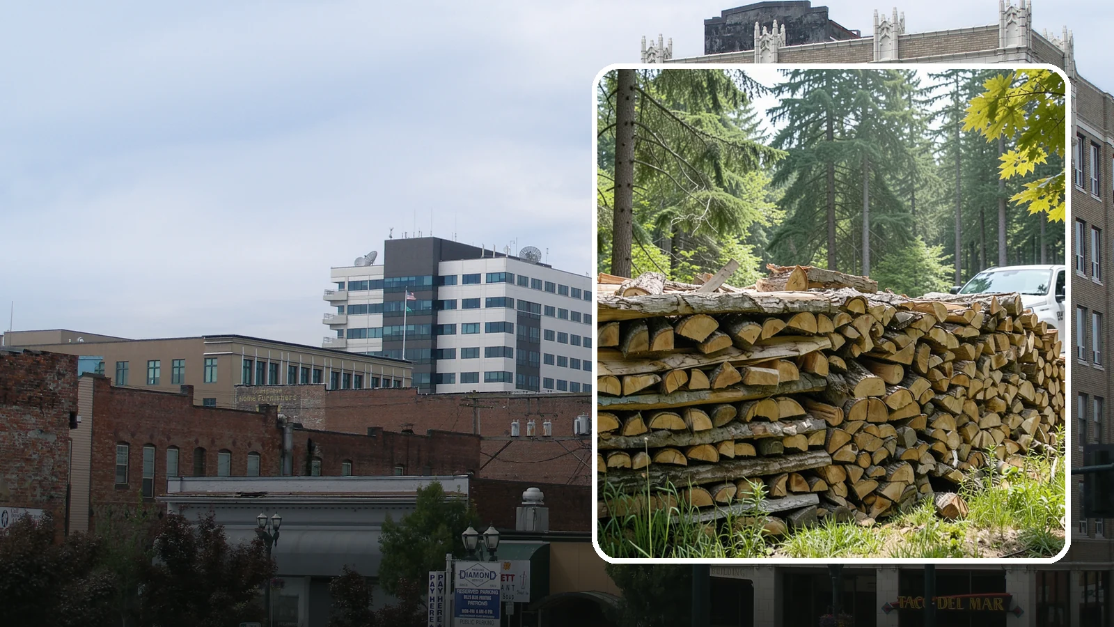 Commercial Firewood Supply in Everett, Snohomish County, WA - We provide reliable, high-volume firewood supply to businesses that need consistent quality and dependable delivery schedules.