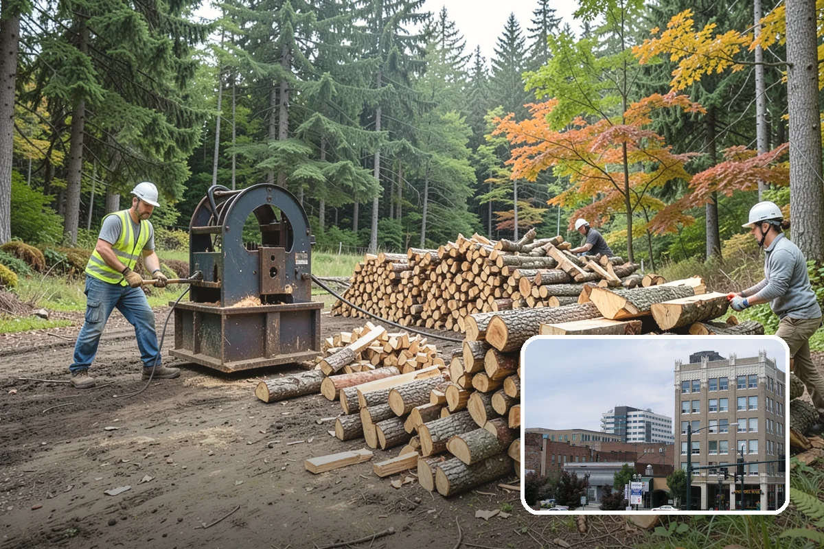 Commercial Firewood Supply in Everett, Snohomish County, WA - Consistent seasoned quality across every load