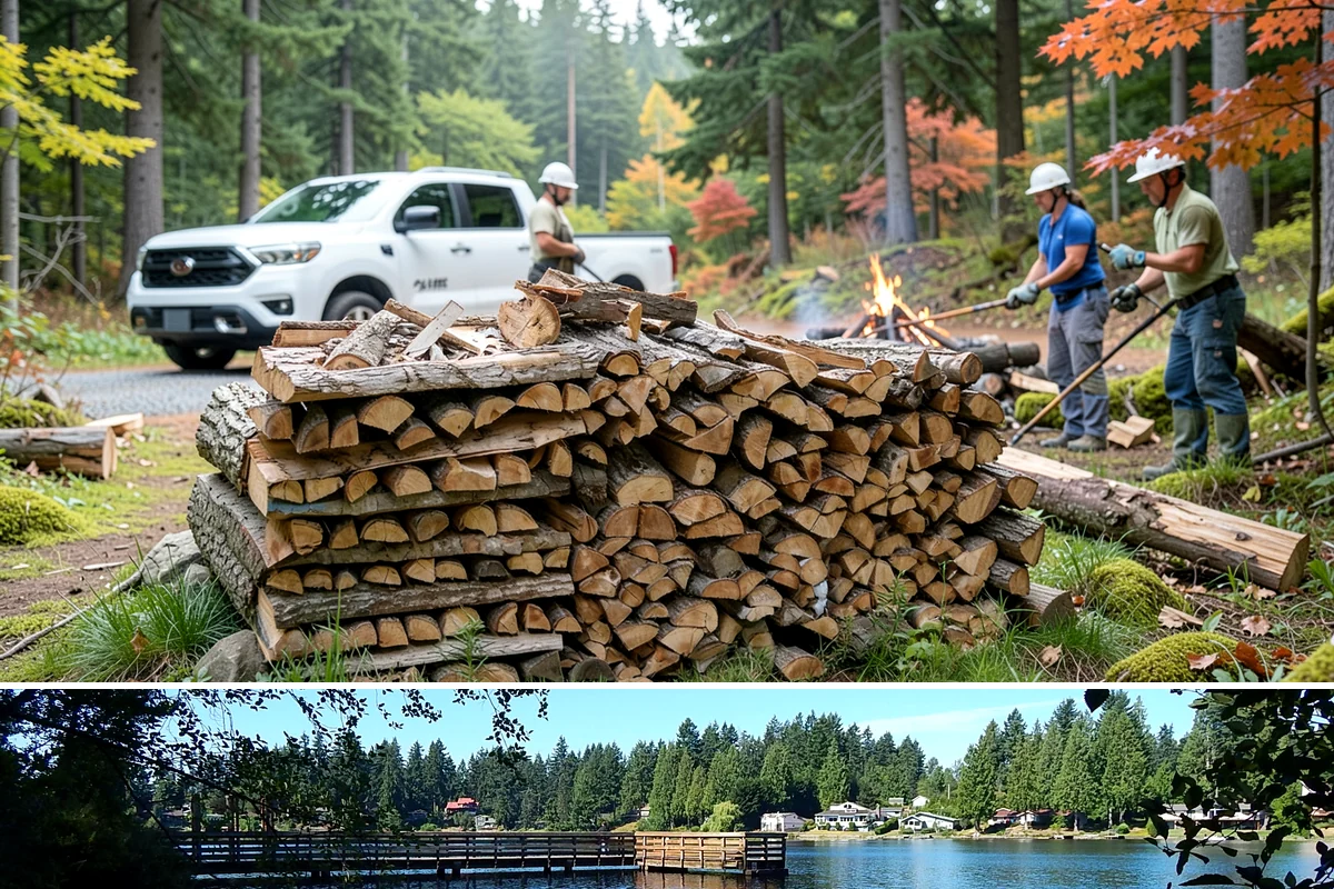 Commercial Firewood Supply in Federal Way, King County, WA - Set up a commercial supply agreement before your busy season so deliveries are locked in when you need them most.
