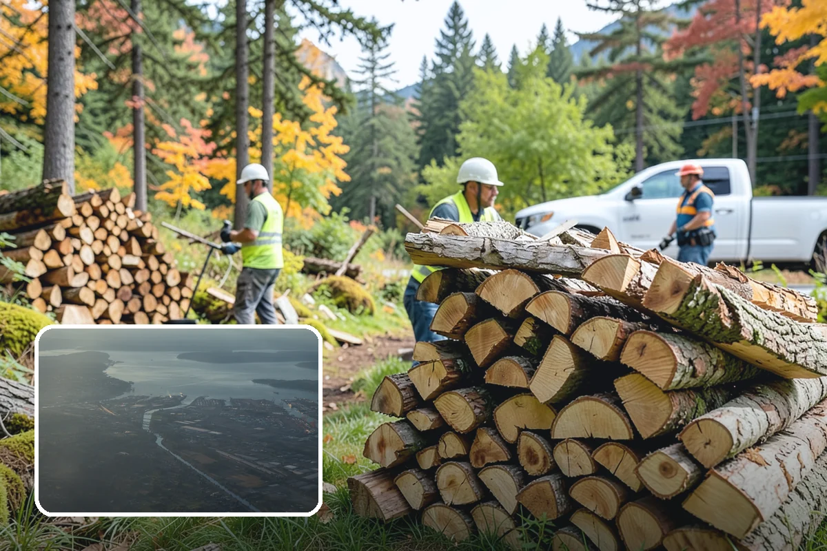 Commercial Firewood Supply in Fife, Pierce County, WA - Consistent seasoned quality across every load