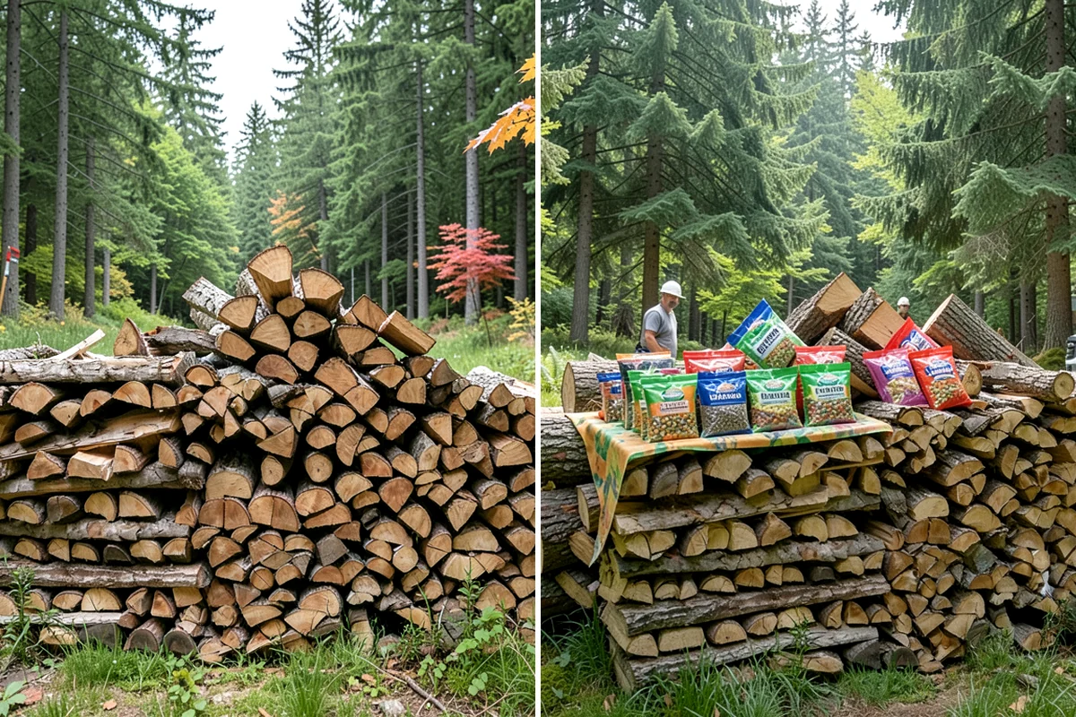 Commercial Firewood Supply in Gig Harbor, Pierce County, WA - We assess your business's volume and frequency needs