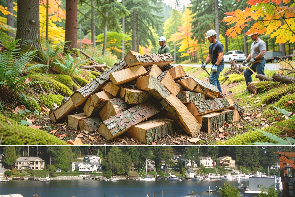 Commercial Firewood Supply in Gig Harbor, Pierce County, WA - Set up a commercial supply agreement before your busy season so deliveries are locked in when you need them most.