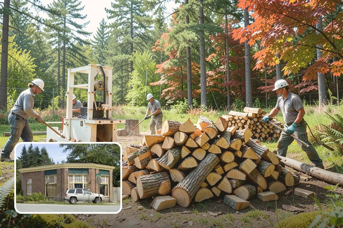Commercial Firewood Supply in Hamilton, Skagit County, WA - Consistent seasoned quality across every load