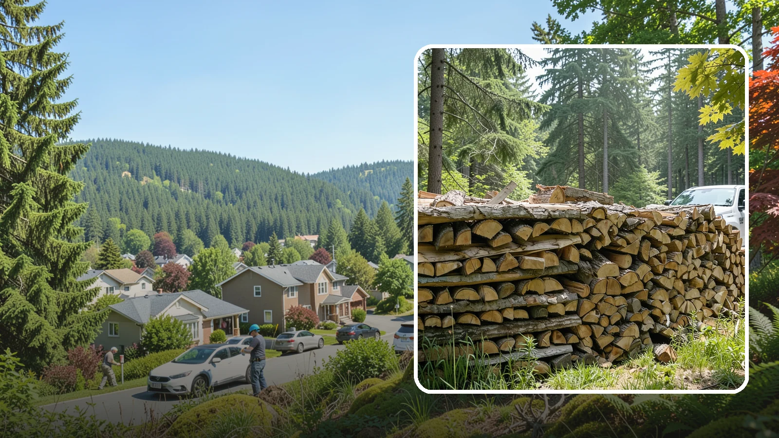 Commercial Firewood Supply in Index, Snohomish County, WA - We provide reliable, high-volume firewood supply to businesses that need consistent quality and dependable delivery schedules.