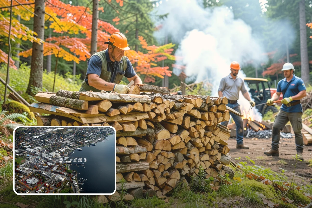 Commercial Firewood Supply in Kirkland, King County, WA - Consistent seasoned quality across every load