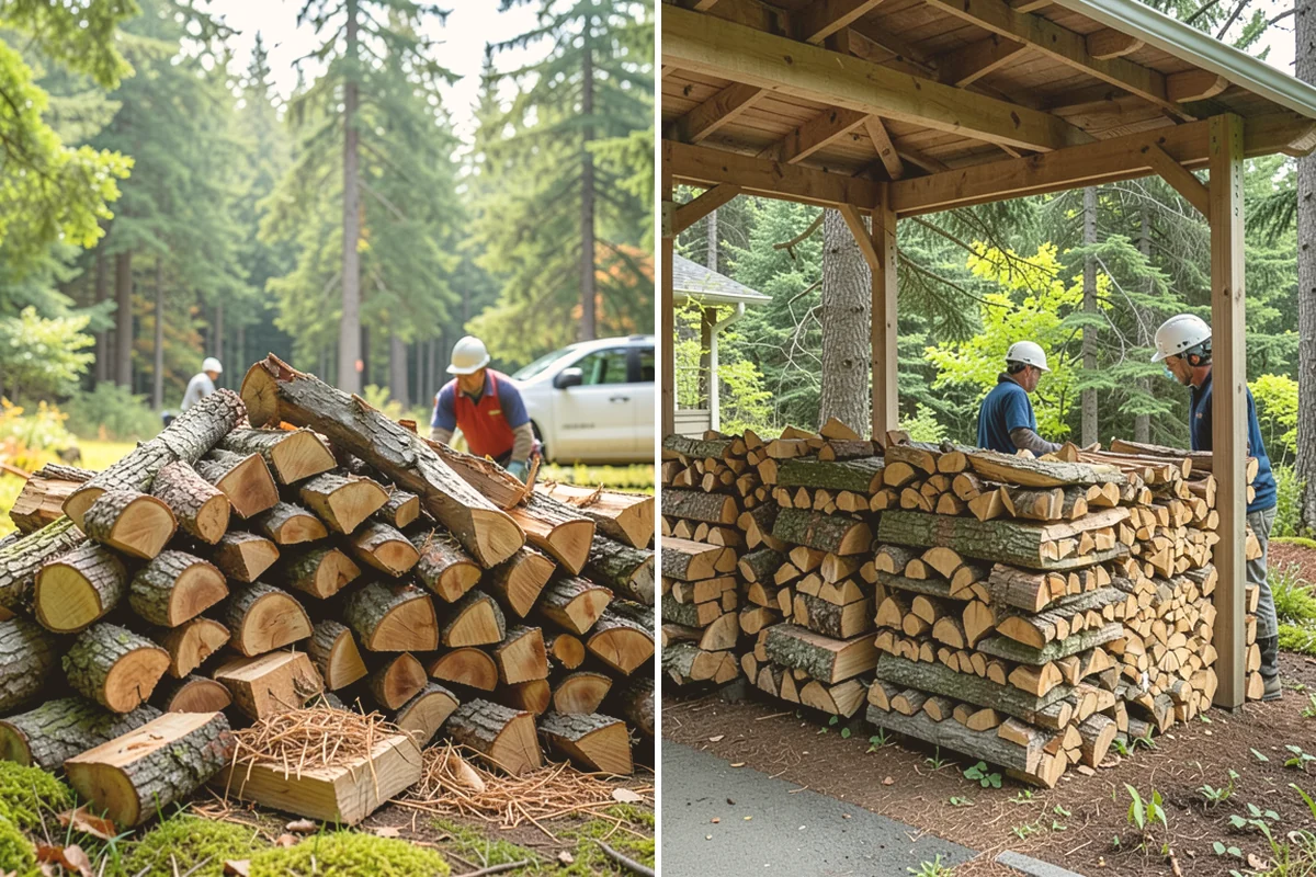 Commercial Firewood Supply in Kirkland, King County, WA - We assess your business's volume and frequency needs