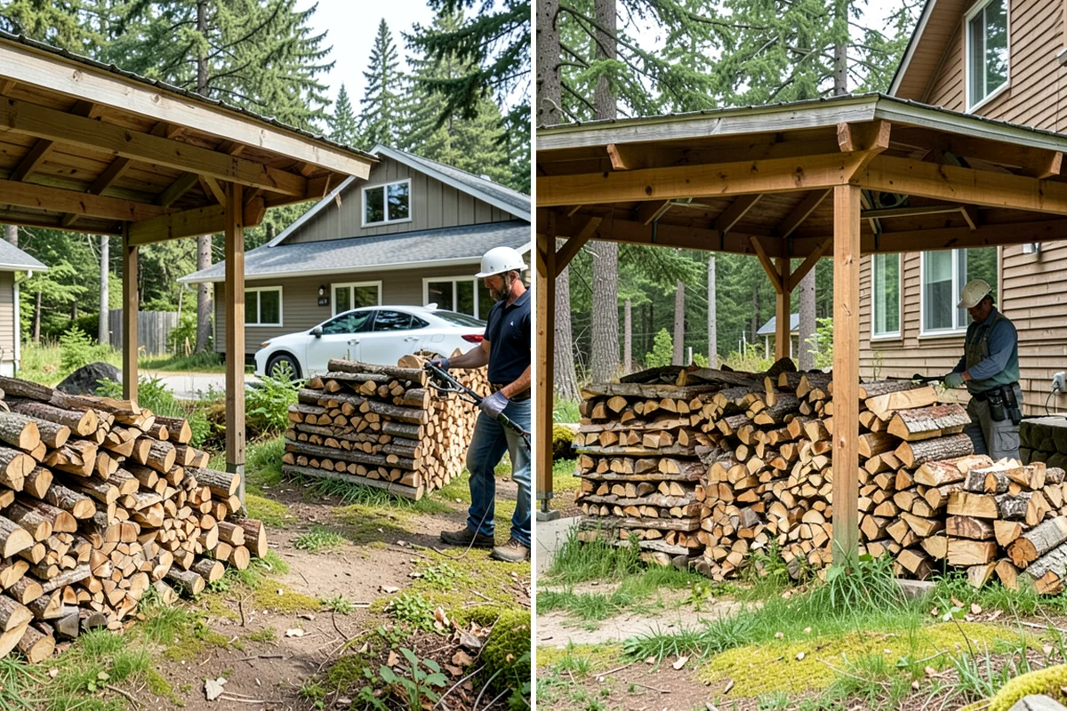Commercial Firewood Supply in Lake Forest Park, King County, WA - We assess your business's volume and frequency needs