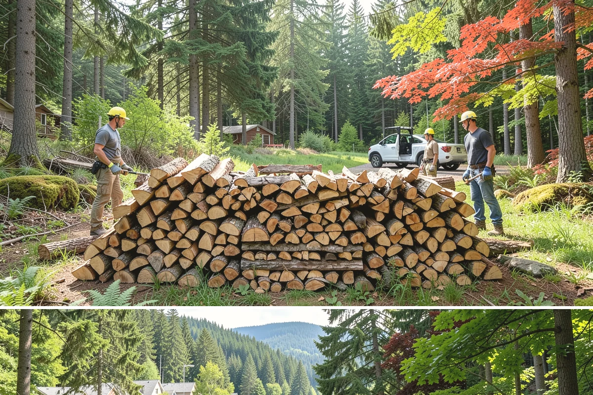Commercial Firewood Supply in Lake Forest Park, King County, WA - Set up a commercial supply agreement before your busy season so deliveries are locked in when you need them most.