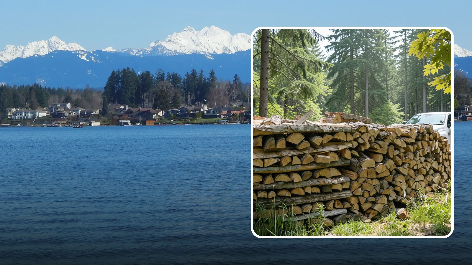 Commercial Firewood Supply in Lake Stevens, Snohomish County, WA - We provide reliable, high-volume firewood supply to businesses that need consistent quality and dependable delivery schedules.