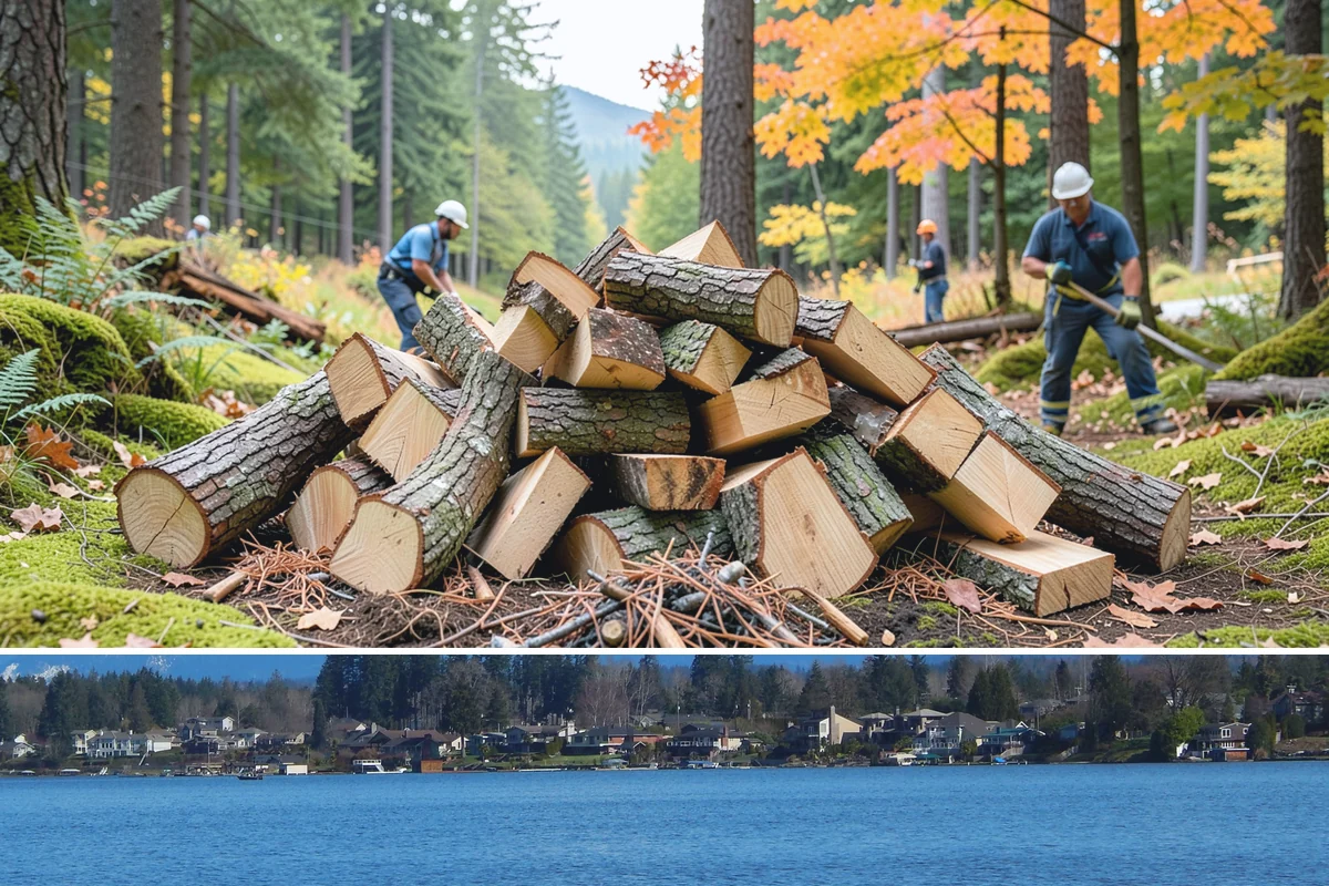 Commercial Firewood Supply in Lake Stevens, Snohomish County, WA - Set up a commercial supply agreement before your busy season so deliveries are locked in when you need them most.