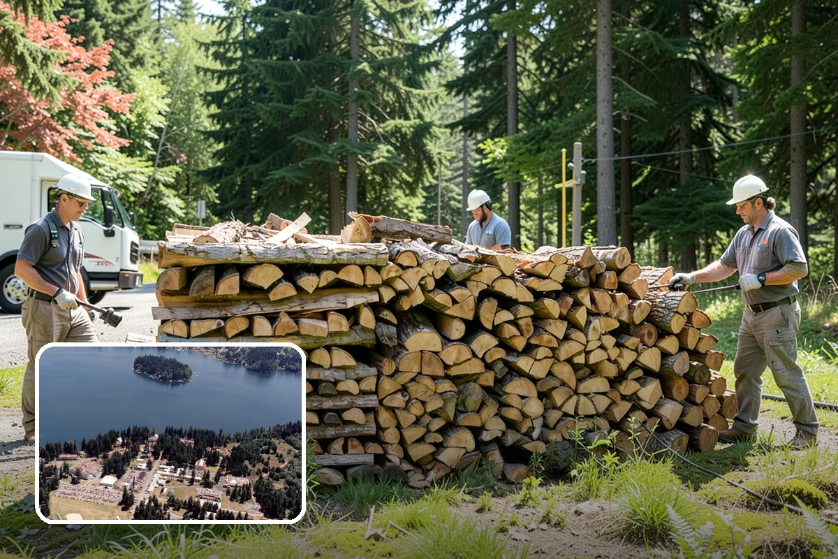 Commercial Firewood Supply in Lakewood, Pierce County, WA - Consistent seasoned quality across every load