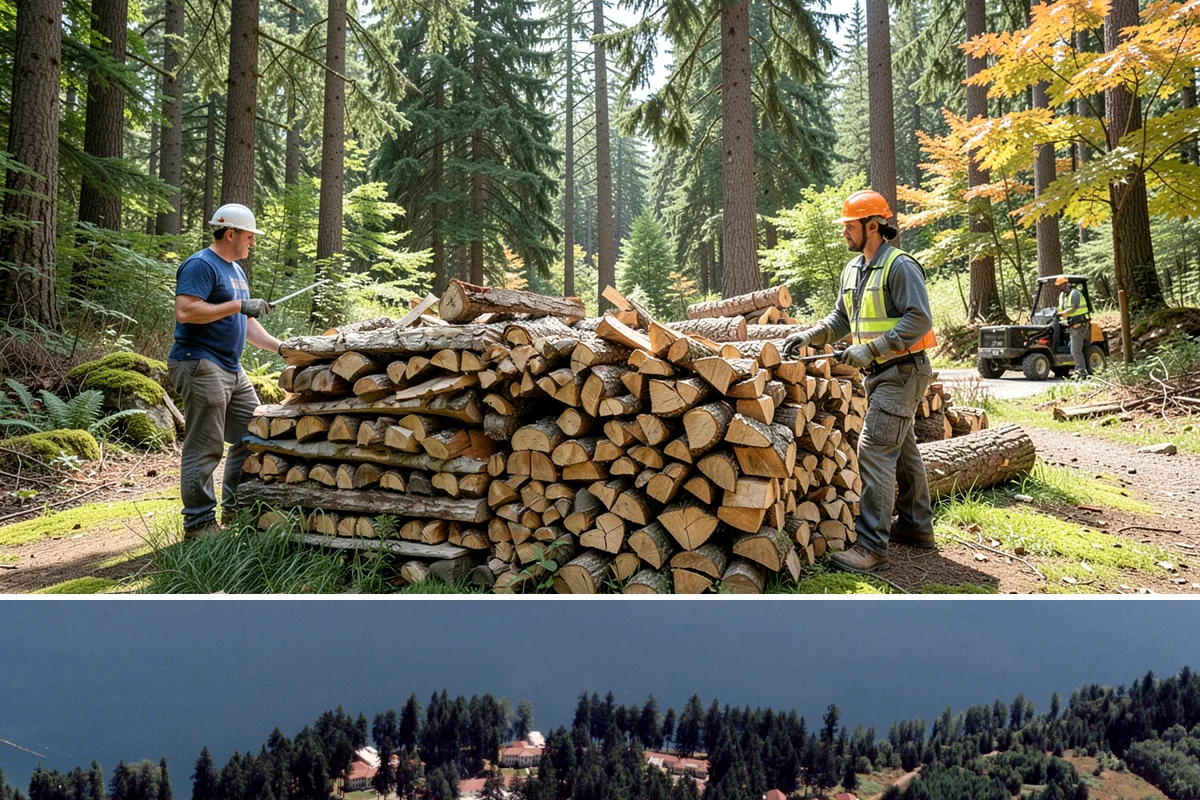 Commercial Firewood Supply in Lakewood, Pierce County, WA - Set up a commercial supply agreement before your busy season so deliveries are locked in when you need them most.
