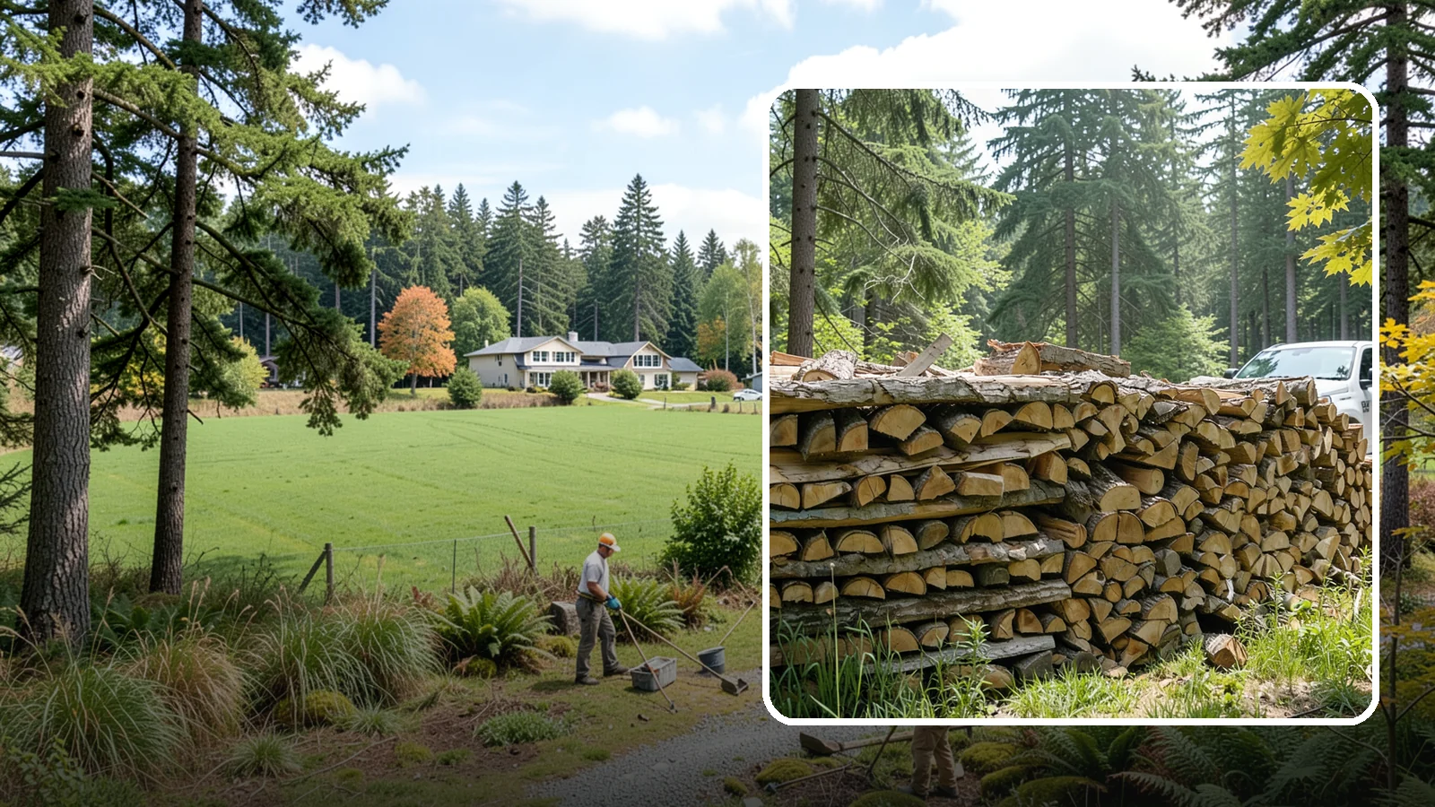 Commercial Firewood Supply in Lyman, WA - We provide reliable, high-volume firewood supply to businesses that need consistent quality and dependable delivery schedules.