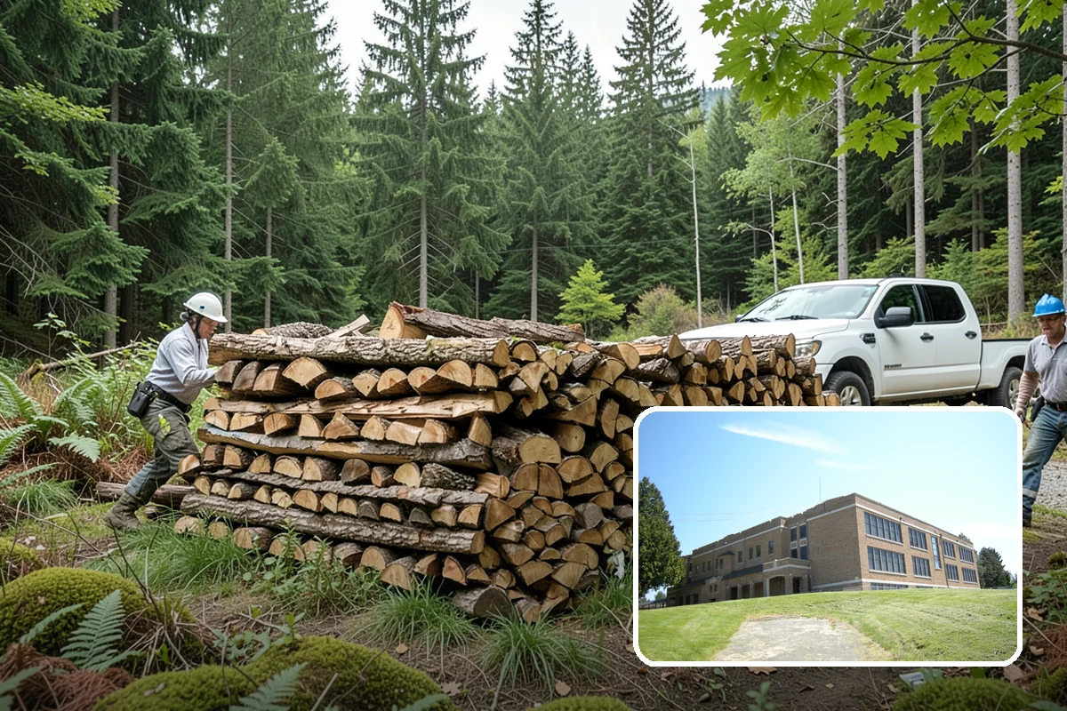 Commercial Firewood Supply in Maple Valley, King County, WA - Consistent seasoned quality across every load