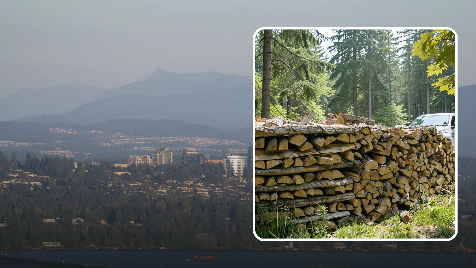 Commercial Firewood Supply in Medina, King County, WA - We provide reliable, high-volume firewood supply to businesses that need consistent quality and dependable delivery schedules.