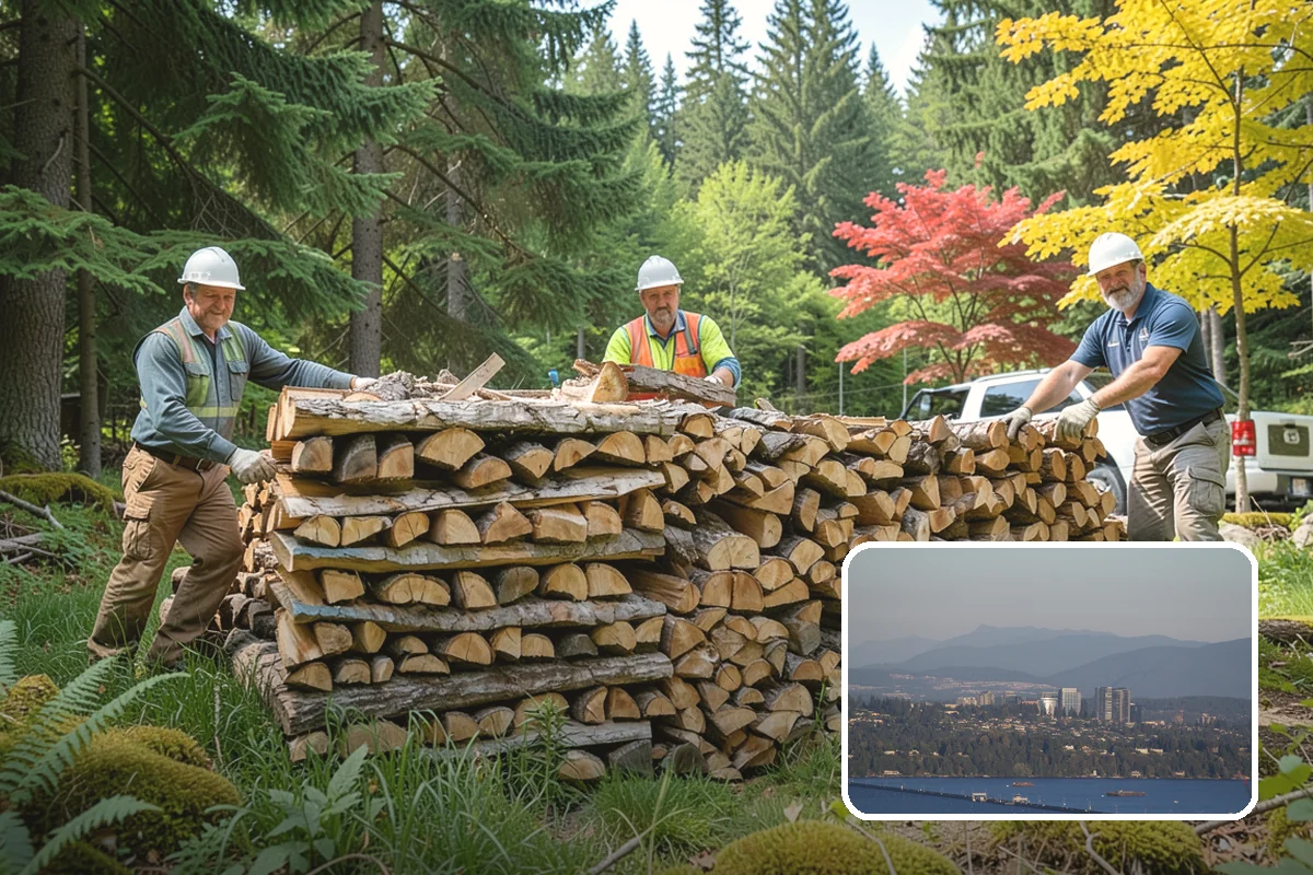 Commercial Firewood Supply in Medina, King County, WA - Consistent seasoned quality across every load