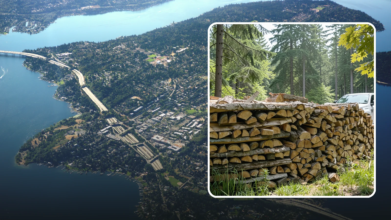 Commercial Firewood Supply in Mercer Island, King County, WA - We provide reliable, high-volume firewood supply to businesses that need consistent quality and dependable delivery schedules.
