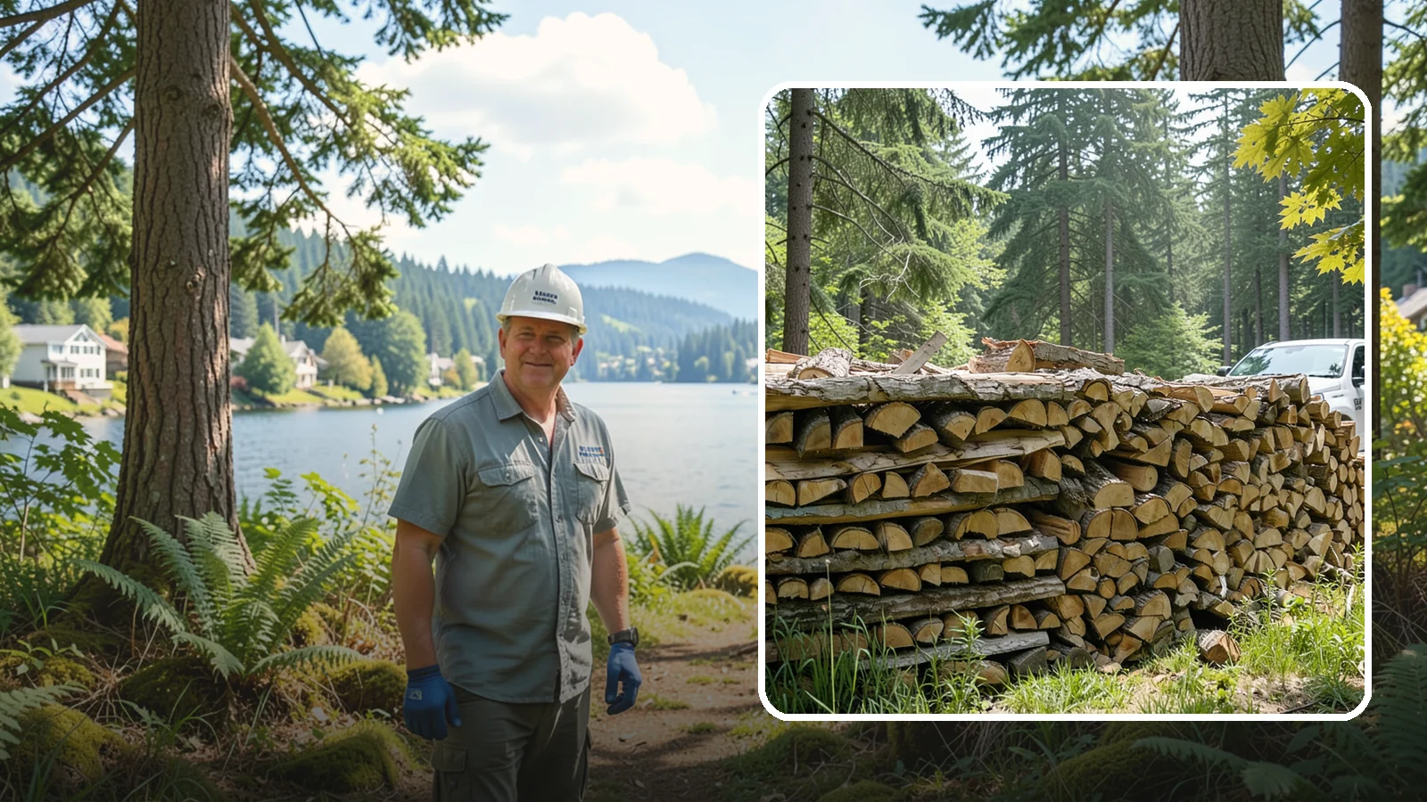 Commercial Firewood Supply in Milton, King County, WA - We provide reliable, high-volume firewood supply to businesses that need consistent quality and dependable delivery schedules.