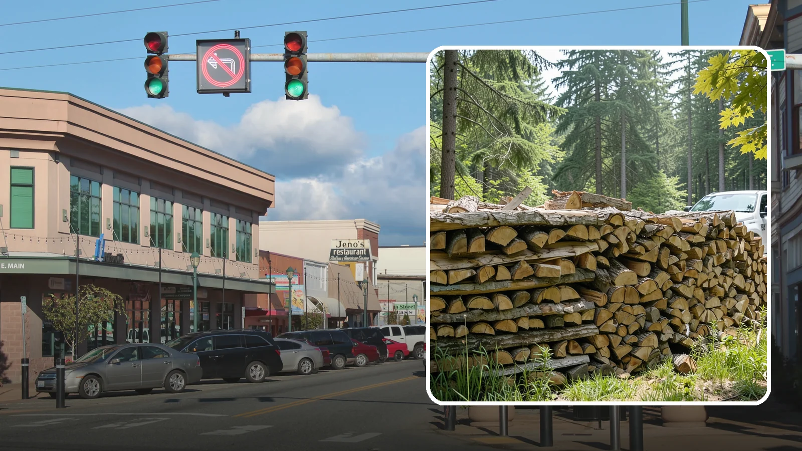 Commercial Firewood Supply in Monroe, Snohomish County, WA - We provide reliable, high-volume firewood supply to businesses that need consistent quality and dependable delivery schedules.