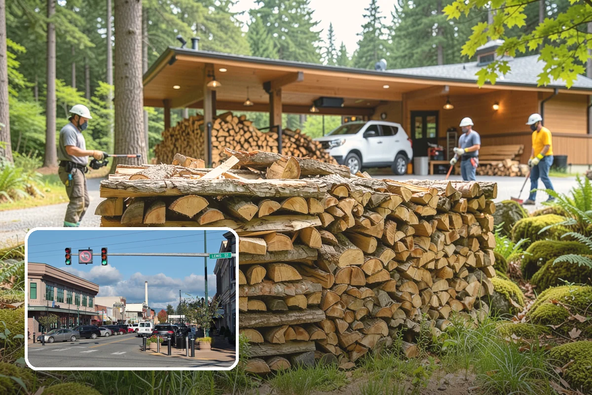 Commercial Firewood Supply in Monroe, Snohomish County, WA - Consistent seasoned quality across every load