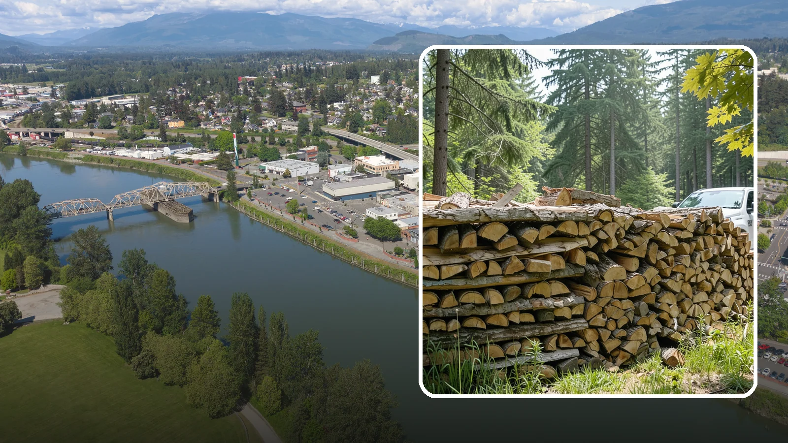 Commercial Firewood Supply in Mount Vernon, Skagit County, WA - We provide reliable, high-volume firewood supply to businesses that need consistent quality and dependable delivery schedules.