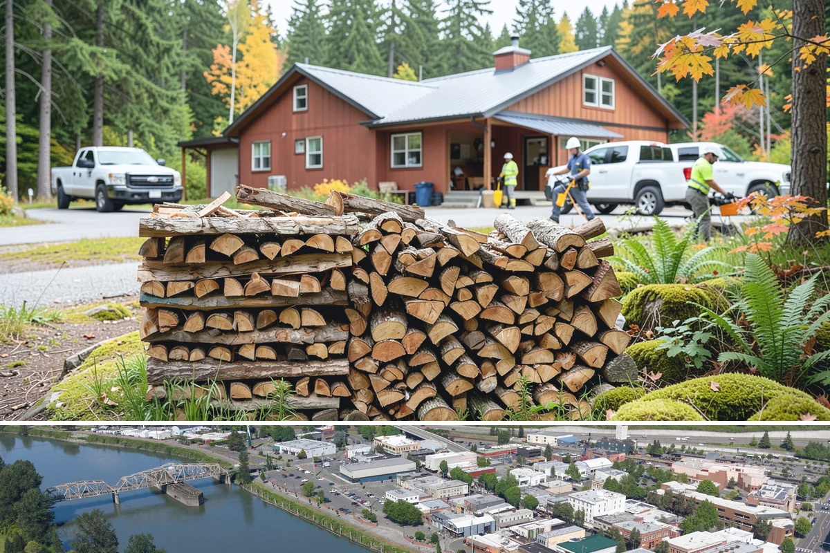 Commercial Firewood Supply in Mount Vernon, Skagit County, WA - Set up a commercial supply agreement before your busy season so deliveries are locked in when you need them most.