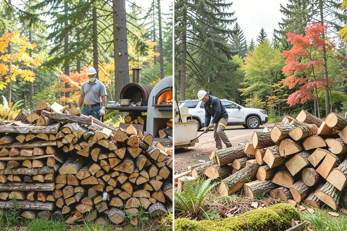 Commercial Firewood Supply in Mountlake Terrace, Snohomish County, WA - We assess your business's volume and frequency needs