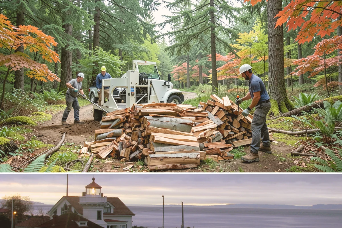 Commercial Firewood Supply in Mukilteo, Snohomish County, WA - Set up a commercial supply agreement before your busy season so deliveries are locked in when you need them most.