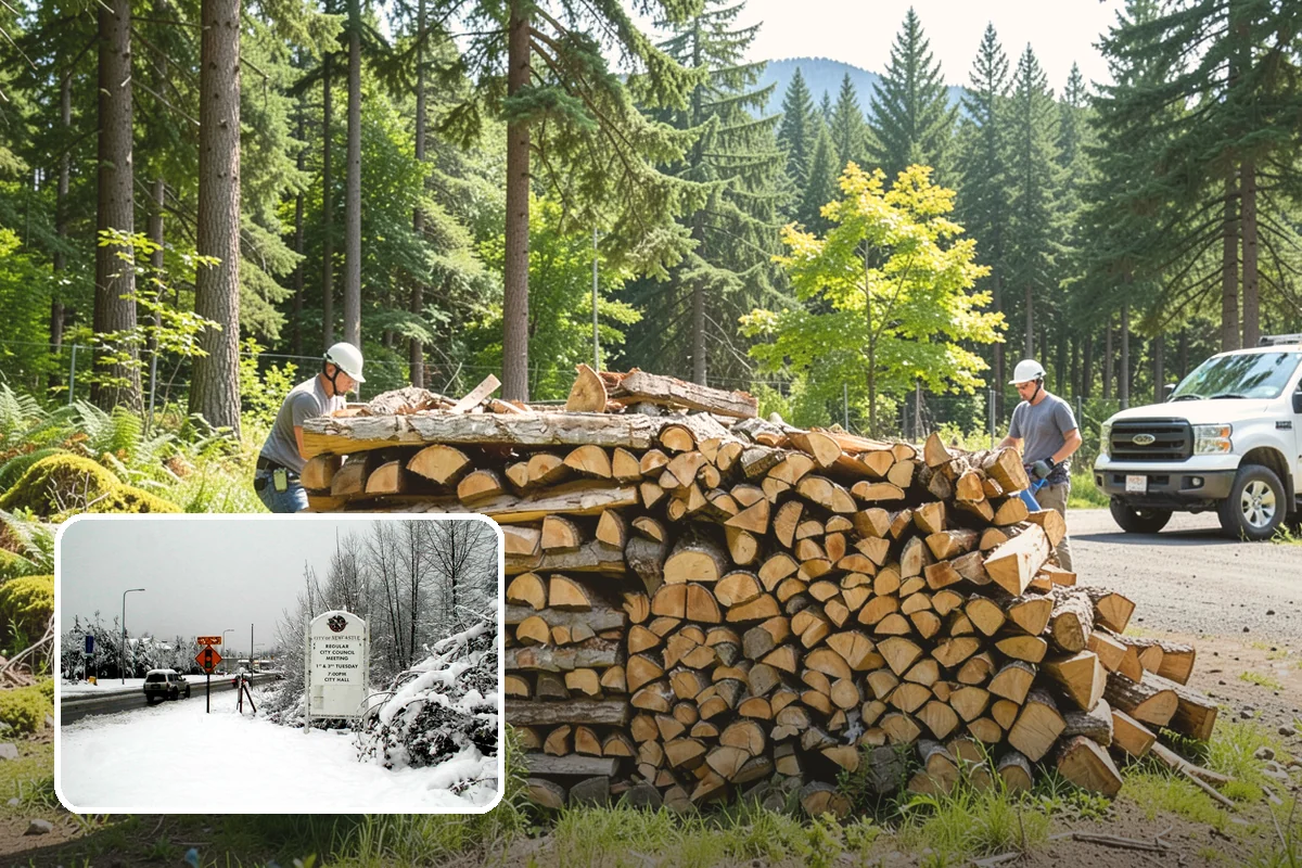 Commercial Firewood Supply in Newcastle, King County, WA - Consistent seasoned quality across every load