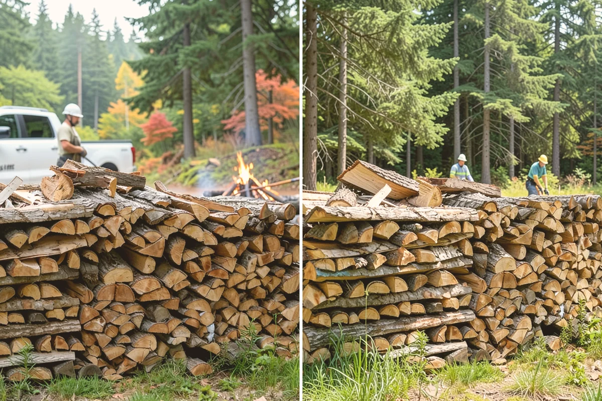 Commercial Firewood Supply in Newcastle, King County, WA - We assess your business's volume and frequency needs