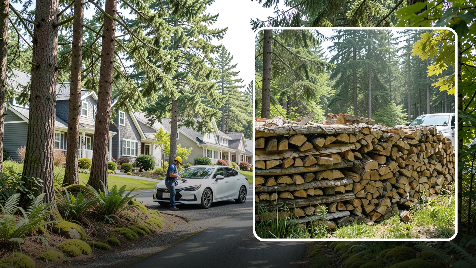 Commercial Firewood Supply in Normandy Park, King County, WA - We provide reliable, high-volume firewood supply to businesses that need consistent quality and dependable delivery schedules.