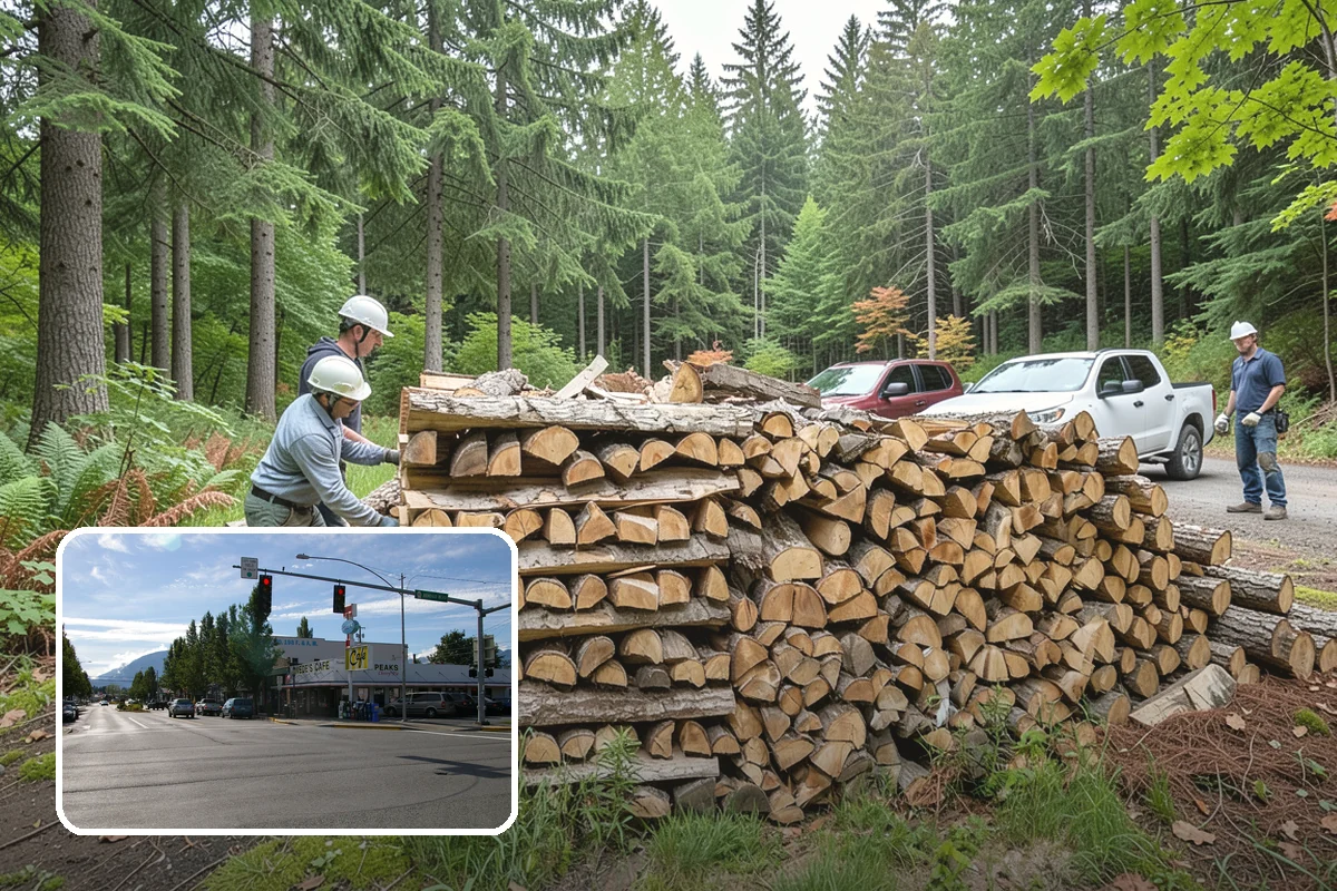 Commercial Firewood Supply in North Bend, King County, WA - Consistent seasoned quality across every load