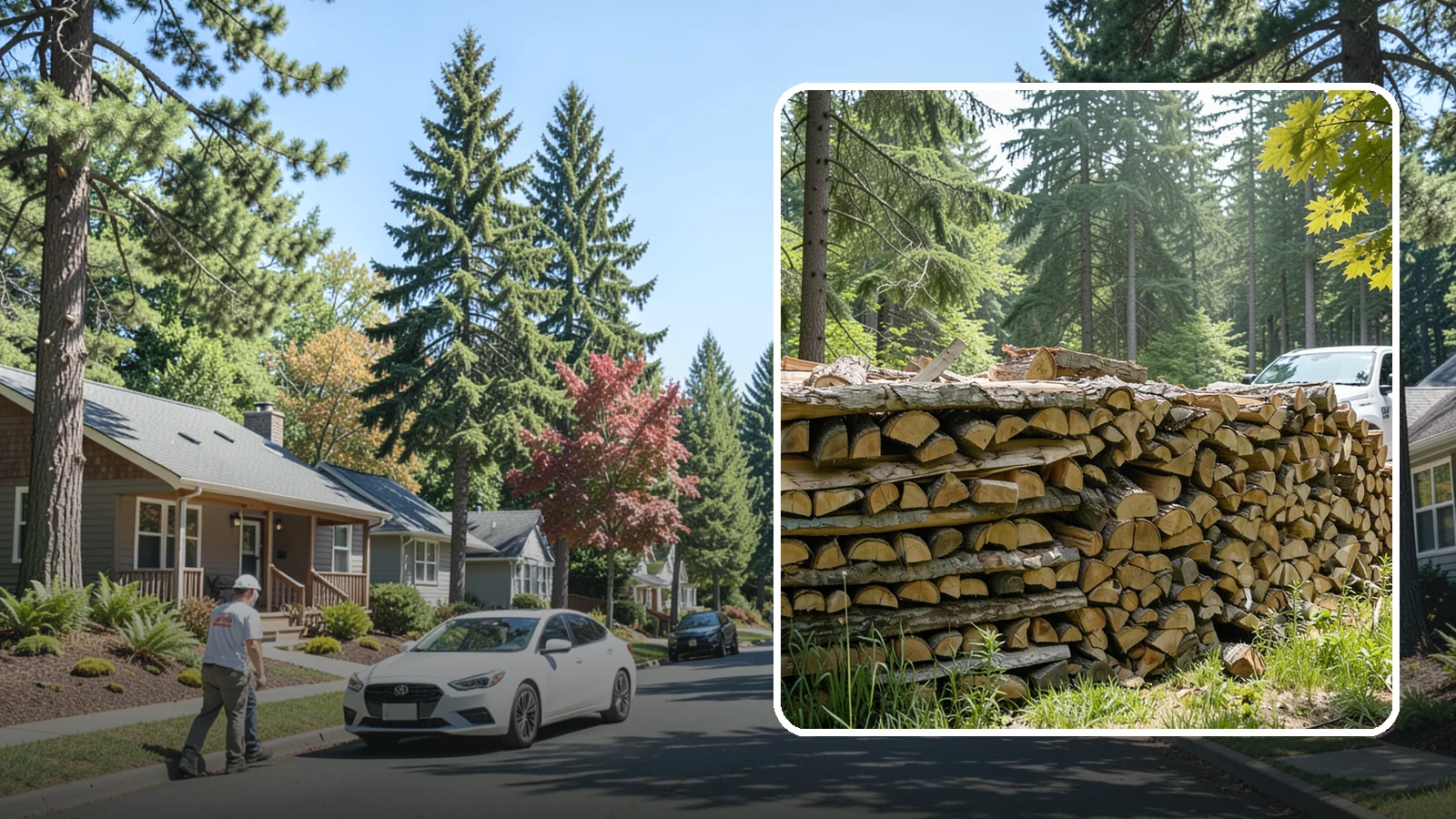 Commercial Firewood Supply in Orting, Pierce County, WA - We provide reliable, high-volume firewood supply to businesses that need consistent quality and dependable delivery schedules.