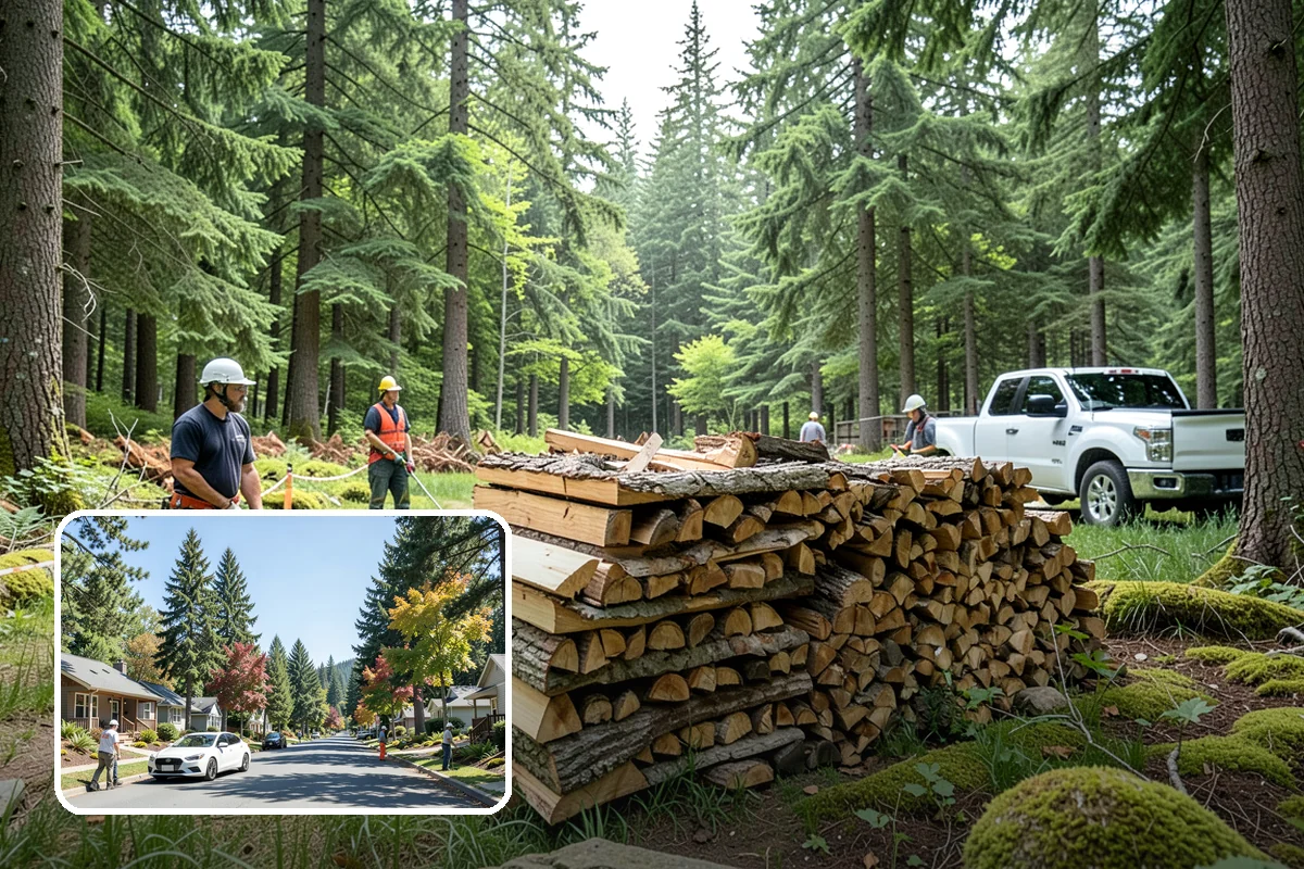 Commercial Firewood Supply in Orting, Pierce County, WA - Consistent seasoned quality across every load
