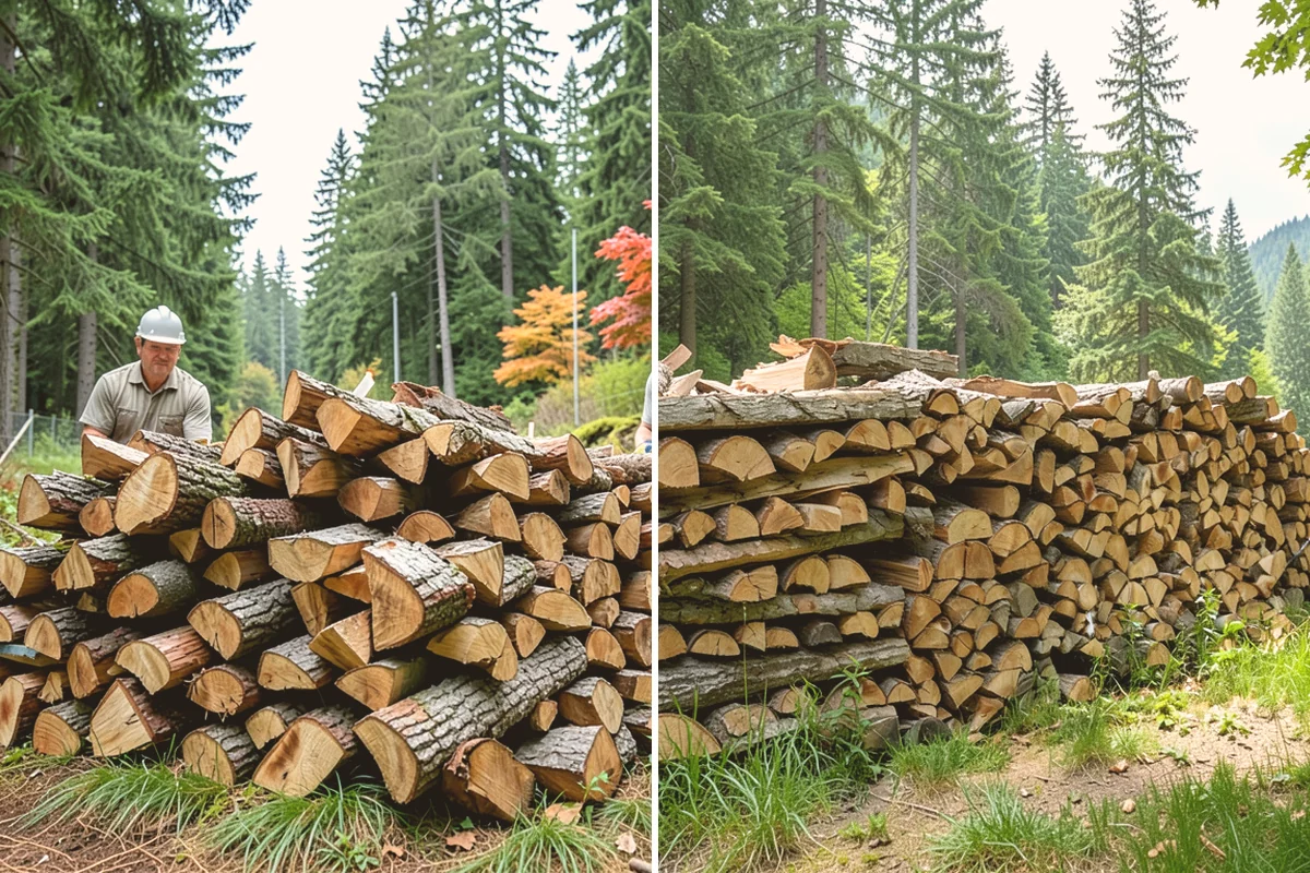 Commercial Firewood Supply in Orting, Pierce County, WA - We assess your business's volume and frequency needs