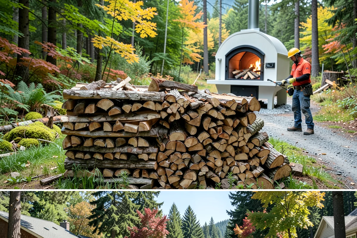 Commercial Firewood Supply in Orting, Pierce County, WA - Set up a commercial supply agreement before your busy season so deliveries are locked in when you need them most.