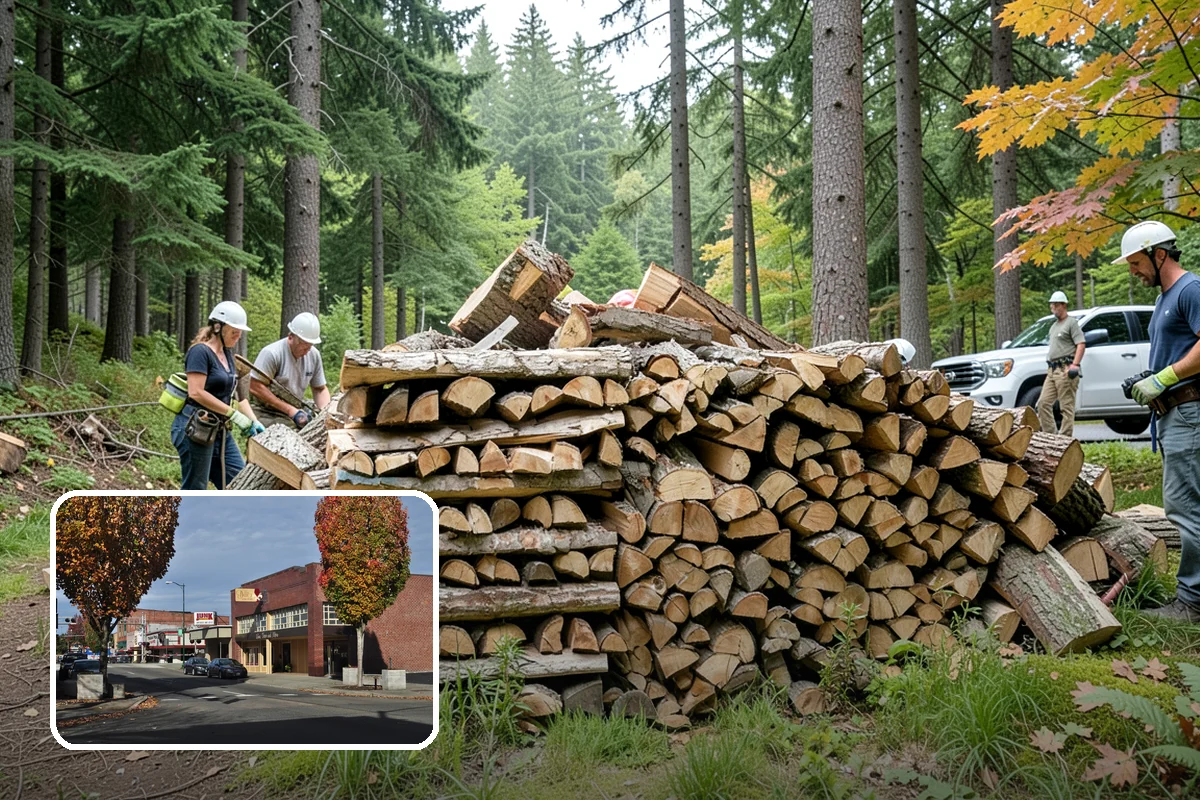 Commercial Firewood Supply in Puyallup, Pierce County, WA - Consistent seasoned quality across every load